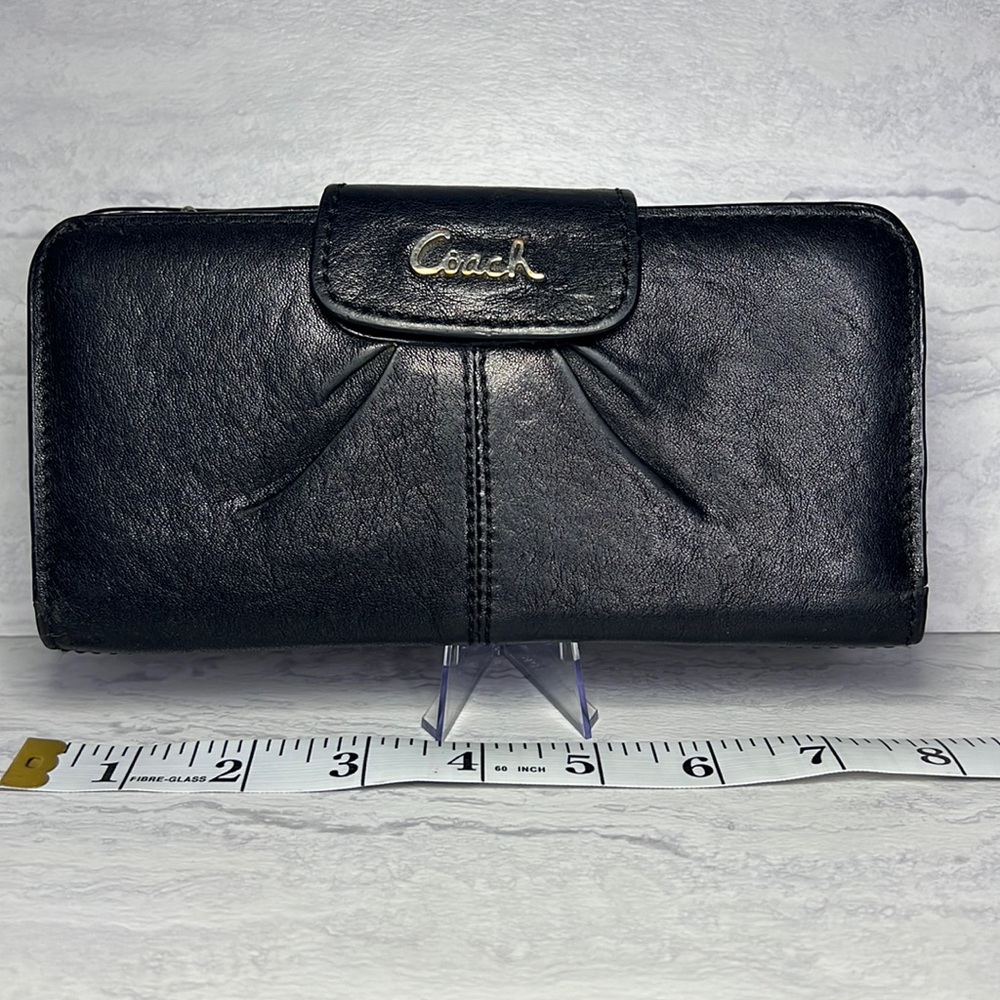 Coach black wallet